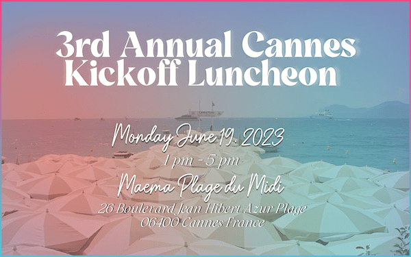 Agency Source Cannes Kickoff Luncheon